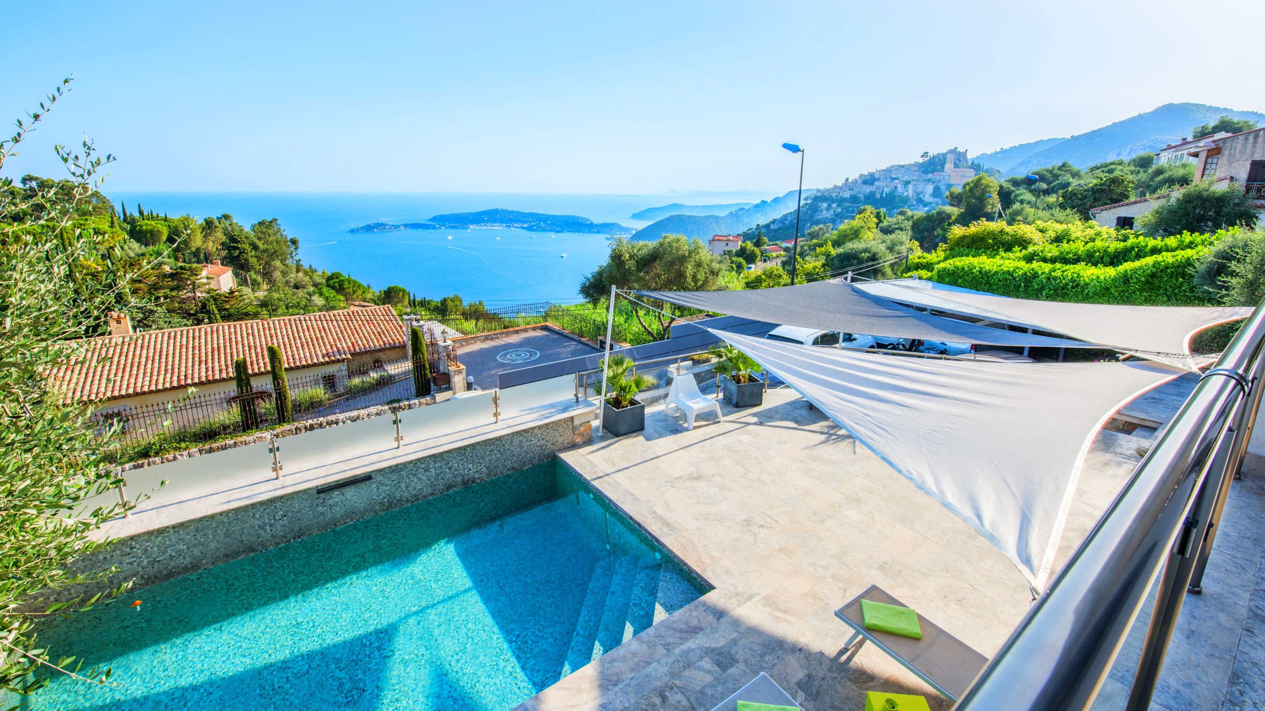 Luxury French Riviera Villa Rental Eze between Nice Monaco