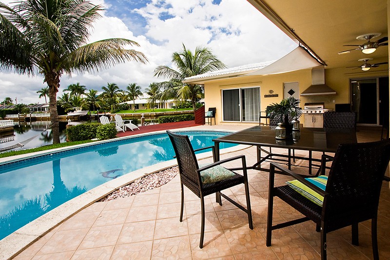 Fort Lauderdale Waterfront Villa Vacation Rental Pool