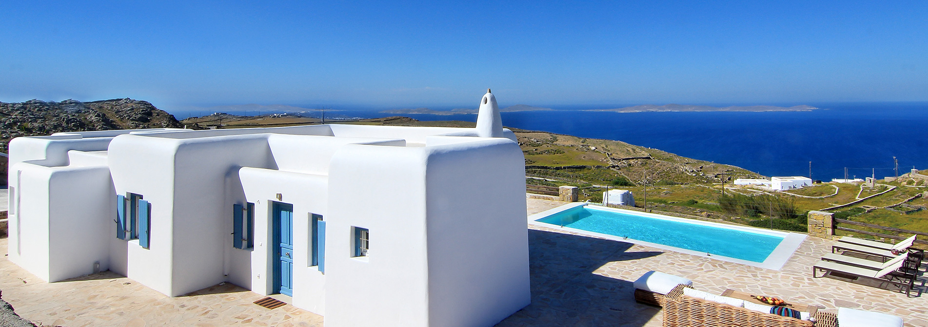 Greece Mykonos Villa Vacation Rentals Private Pool