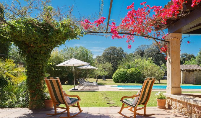 Balearic Islands Luxury villa rental Mallorca Pollença heated pool mountain view