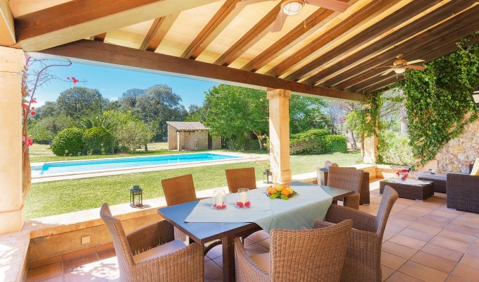 Balearic Islands Luxury villa rental Mallorca Pollença heated pool mountain view