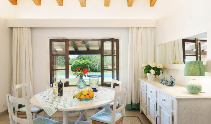 Balearic Islands Luxury villa rental Mallorca Pollença heated pool mountain view