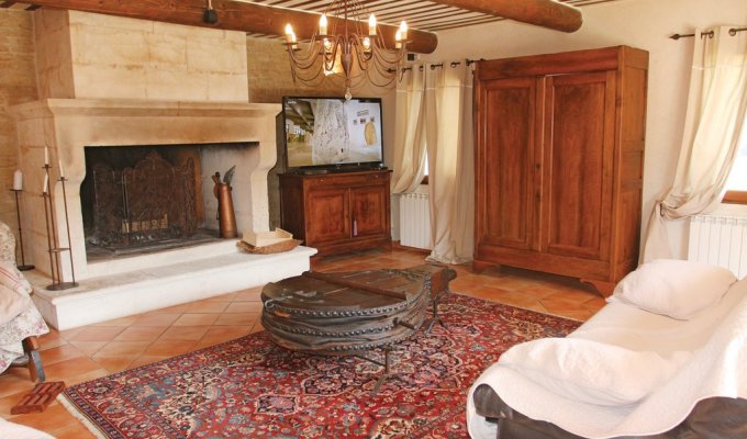 Provence luxury villa rentals Avignon with  heated private pool