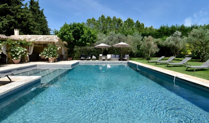 Rental Mas Luxe Luberon Provence private and heated swimming pool