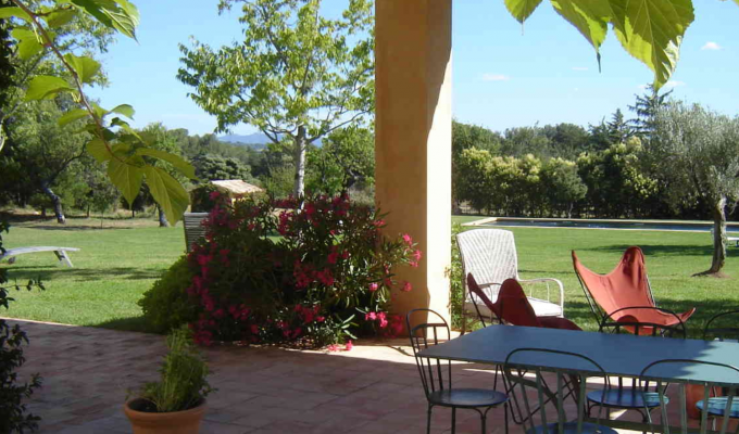 Provence luxury villa rentals Aix en Provence with heated private pool 