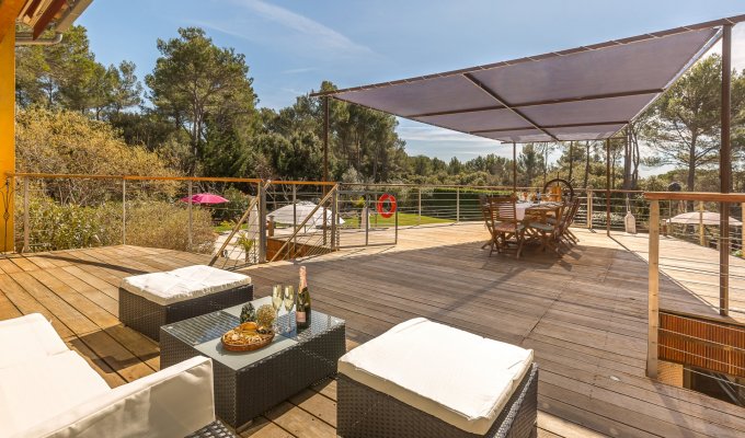 Provence Luxury villa rentals Aix en Provence heated private pool sauna