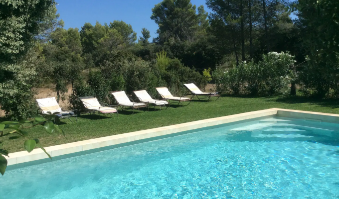 Saint Remy de Provence villa rentals with heated private pool