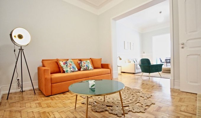 Lisbon Azul Apartment Holiday Rental with terrace close to Marquês do Pombal