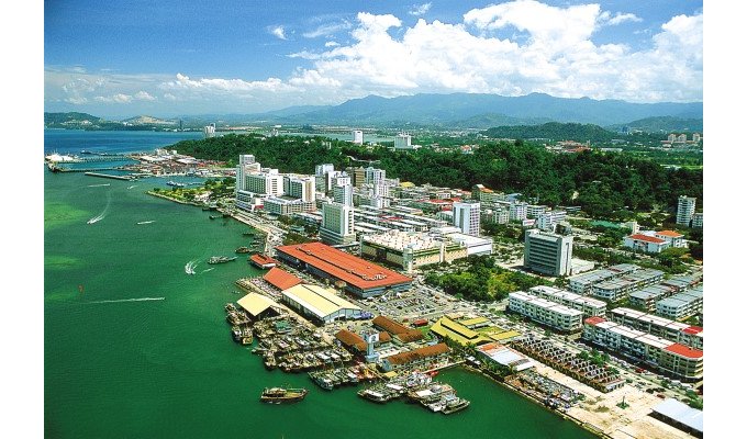 Borneo Sabah Kota Kinabalu Malaysia Kota Kinabalu City ...