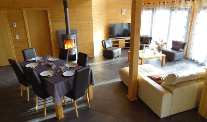 Serre Poncon Luxury Chalet Holiday Rentals heated private pool balneo lac view