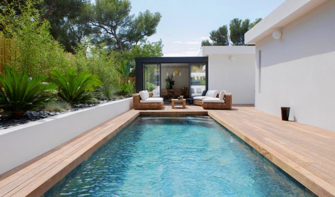 Provence Beaches villa rentals Cassis Cap Canaille with private pool