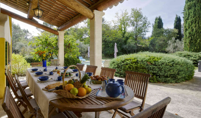 Saint Remy de Provence luxury villa rentals with heated private pool