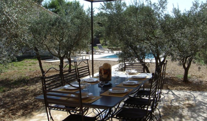 Saint Remy de Provence villa rentals with heated private pool