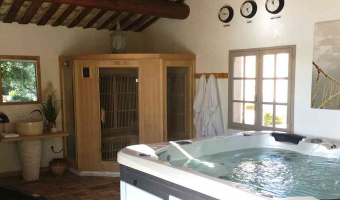 Saint Remy de Provence villa rentals with private pool spa and sauna