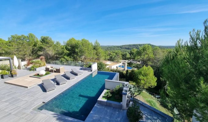 Languedoc villa holiday rentals Montpellier private pool