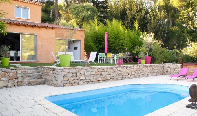 Provence Beaches villa rentals Cassis Cap Canaille with private pool