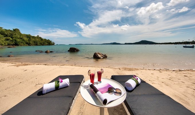 Thailand waterfront Villa Vacation rentals Koh Samui with private pool & Staff