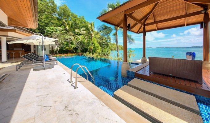 Thailand waterfront Villa Vacation rentals Koh Samui with private pool & Staff