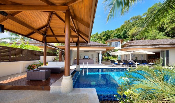 Thailand waterfront Villa Vacation rentals Koh Samui with private pool & Staff