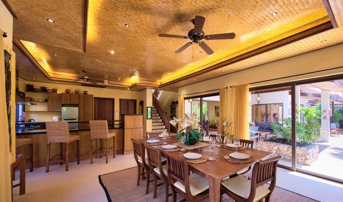 Thailand Beachfront Villa Vacation rentals in Koh Samui with private pool and Staff