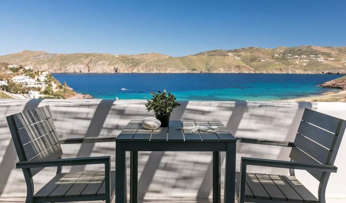 Greece Seaview Villa Vacation rentals Mykonos  private pool and close to the beach