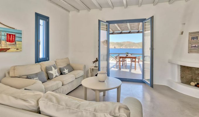 Greece Seaview Villa Vacation rentals Mykonos  private pool and close to the beach