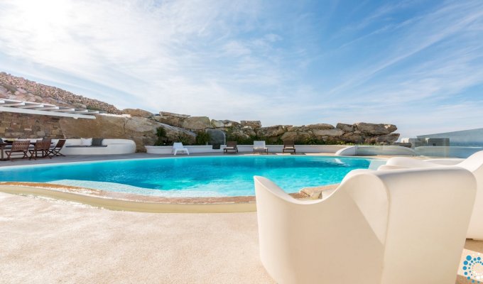 Greece seaview villa vacation rentals in Mykonos with private pool