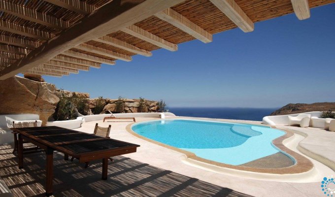 Greece seaview villa vacation rentals in Mykonos with private pool