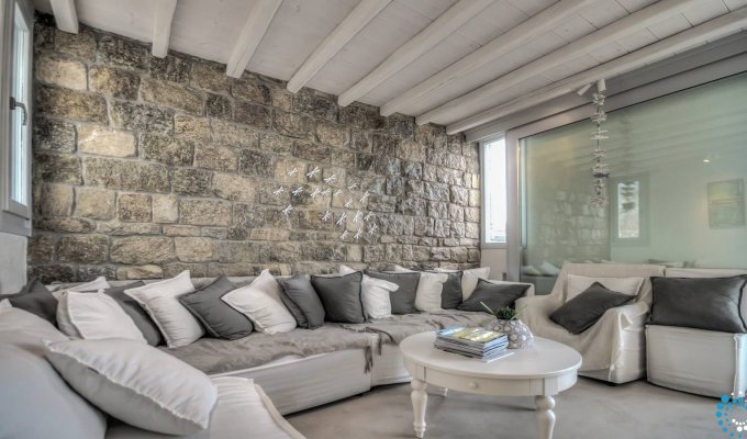 Greece seaview villa vacation rentals in Mykonos with private pool