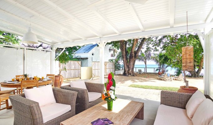 Mauritius Beach House rental in Pereybere Grand Bay with Hotel Services