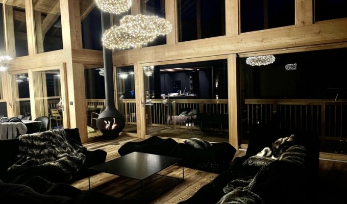 Luxury Chalet Rental Serre Chevalier at the foot of the slopes Southern Alps Spa