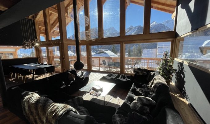 Luxury Chalet Rental Serre Chevalier at the foot of the slopes Southern Alps Spa