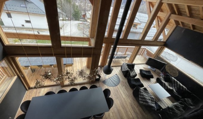 Luxury Chalet Rental Serre Chevalier at the foot of the slopes Southern Alps Spa