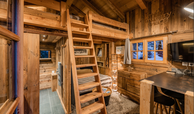 Serre Chevalier Luxury Chalet Rental at the foot of the slopes spa sauna concierge services