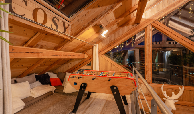 Serre Chevalier Luxury Chalet Rental at the foot of the slopes spa sauna concierge services