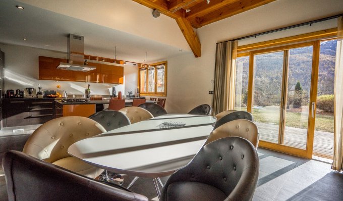 Serre Chevalier Luxury Chalet Rentals ski slopes spa concierge services