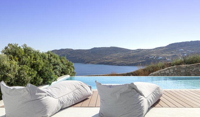 Greece Mykonos Seaview Villa Vacation rentals with private pool 