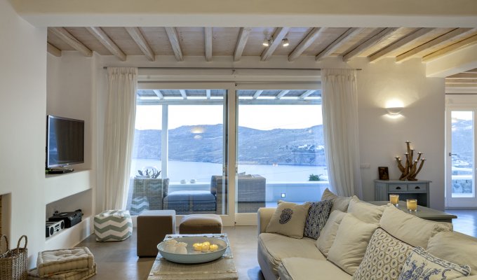 Greece Mykonos Seaview Villa Vacation rentals with private pool 