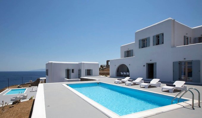 Greece Mykonos Seaview Villa Vacation rentals private pool 