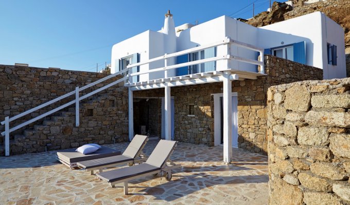 Greece Mykonos Seaview Villa Vacation rentals private pool 