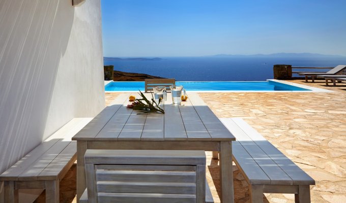 Greece Mykonos Seaview Villa Vacation rentals private pool 