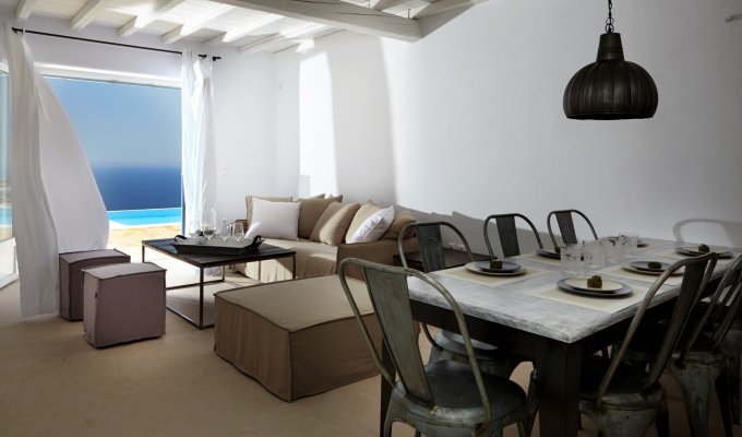 Greece Mykonos Seaview Villa Vacation rentals private pool 