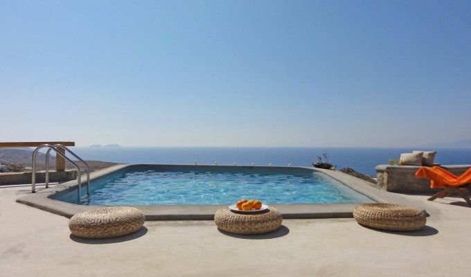 Greece Mykonos Seaview Villa Vacation rentals private pool 