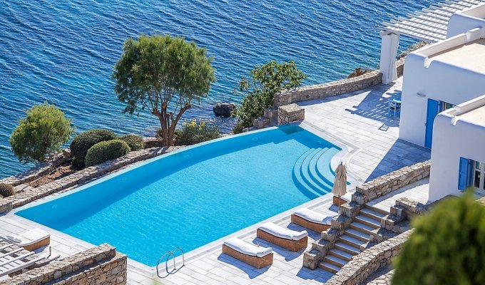 Greece Mykonos Seaview Villa Vacation rentals private pool 