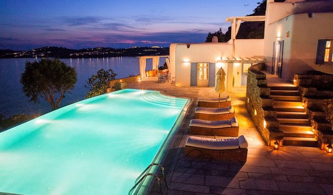 Greece Mykonos Seaview Villa Vacation rentals private pool 