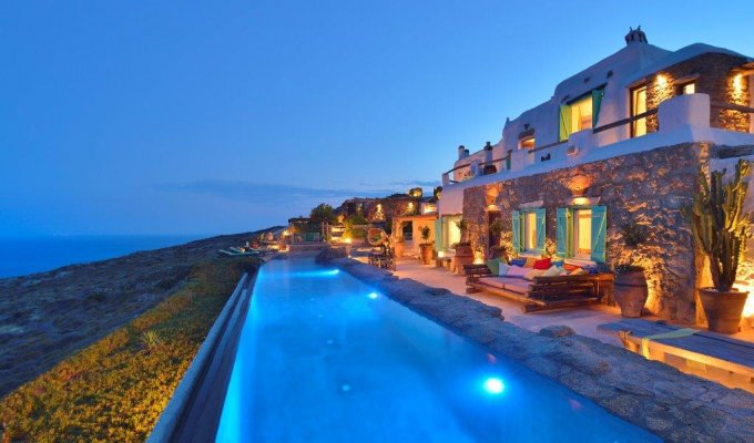 Greece Mykonos Seaview Villa Vacation rentals private pool 