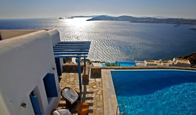 Greece Mykonos Seaview Villa Vacation rentals private pool