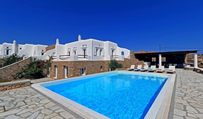 Greece Mykonos Seaview Villa Vacation rentals private pool