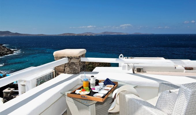 Greece Mykonos Seaview Luxury Villa Vacation rentals with private pool