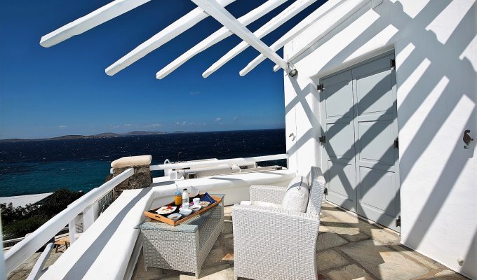 Greece Mykonos Seaview Luxury Villa Vacation rentals with private pool